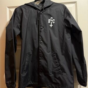 Black Craft Cult Hooded Windbreaker